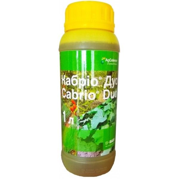 Фунгицид Кабрио Дуо, к.е., 1 л (BASF)