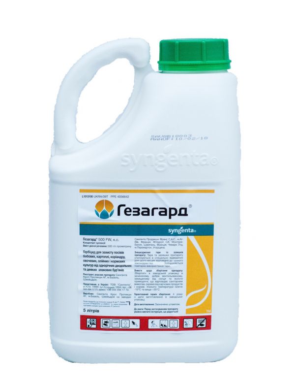 Гербіцид Гезагард FW, КС, 5 л (Syngenta)