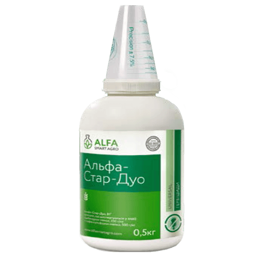 Гербицид АЛЬФА-СТАР-ДУО, ВГ, ALFA Smart Agro, 0,5 кг