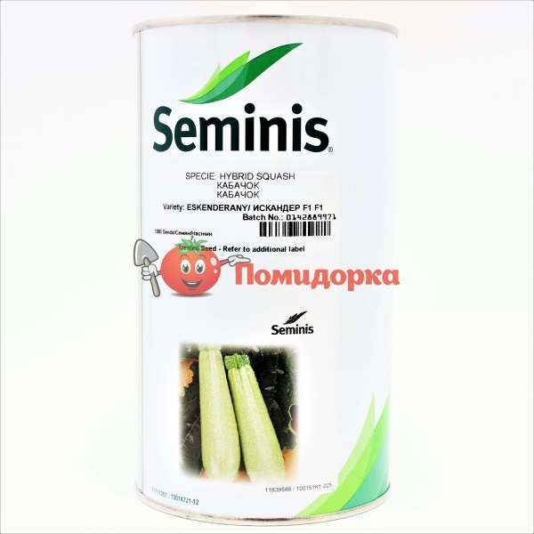 Кабачок ИСКАНДЕР F1 | ESKANDERANY F1 Seminis, Фасовка - 1 шт