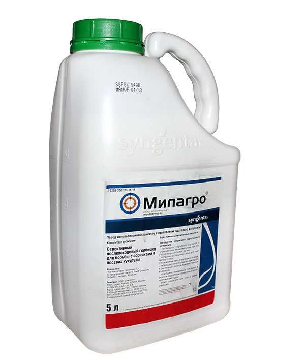 Гербицид Милагро 040 SC, к. с., 5л (Syngenta)  Гербицид Милагро 040 SC, к. с., 5л (Syngenta)