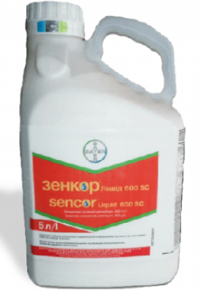 Гербицид ЗЕНКОР ЛИКВИД SC 600 к.с., 5 л (Bayer)